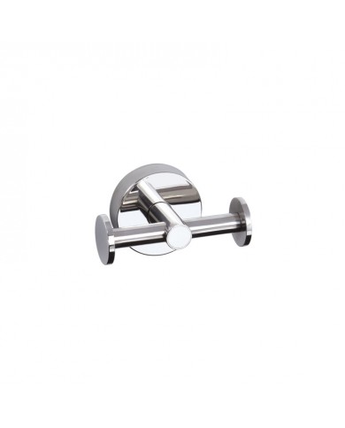 Bathroom hook double Uno 1222 Chrome Karag