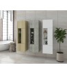 Έπιπλο Στήλη Μπάνιου Κρεμαστή Drop Instinct Smoked Oak (40 x 32 x 140)