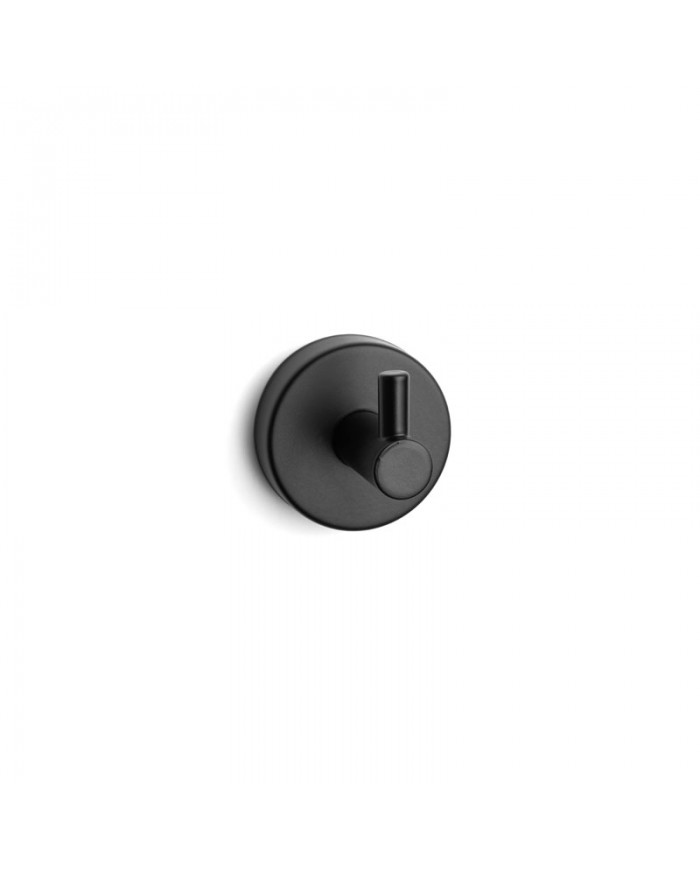 Bathroom hook Uno 1209 55 Matt Black Karag