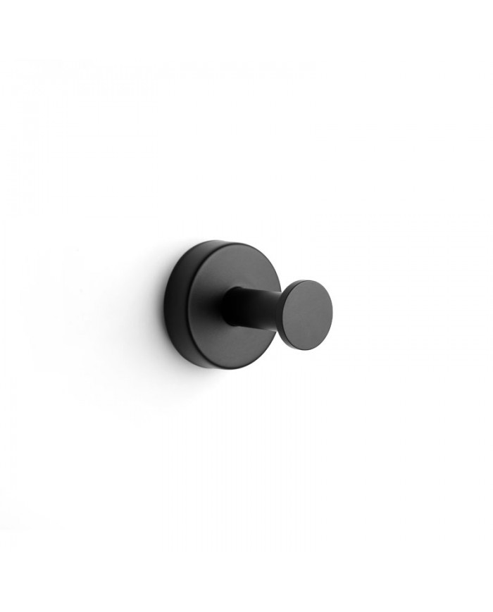 Bathroom hook Uno 1201 55 Matt black Karag