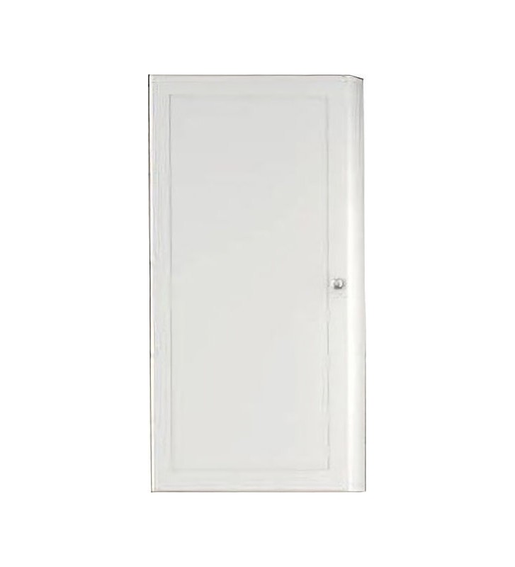 Furniture Bathroom Cabinet Drop Hanging Reversible White Lacquer (35x15x73)