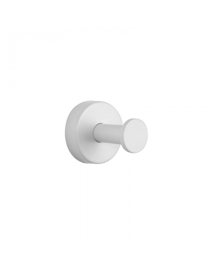 Bathroom hook Uno 1201 66 Matt white Karag