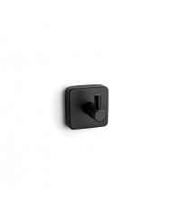 Bathroom hook single Quattro 4209 55 black matt Karag