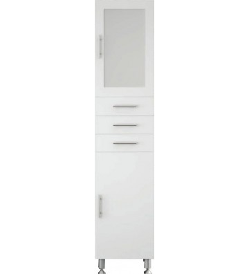 Floor Bath Column Drop White Lacquer Design (40x32x184) Floor Bath Column Drop White Lacquer Design (40x32x184)