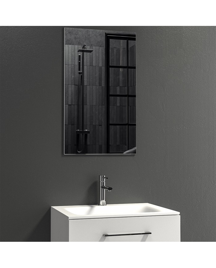 Mirror rectangular plain 710-800 Karag (80x60cm.)