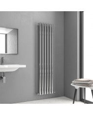 Bathroom Radiator (Heated Towel Rail) Chrome Karag Divina 12x42x180cm (5206836102375)