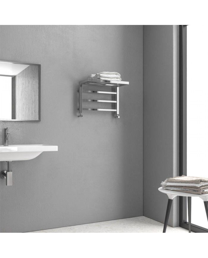 Bathroom Radiator (Heated Towel Rail) Chrome Design 1Karag 25x50x35cm (5206836062952)