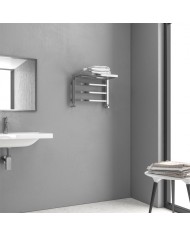 Bathroom Radiator (Heated Towel Rail) Chrome Design 1Karag 25x50x35cm (5206836062952)