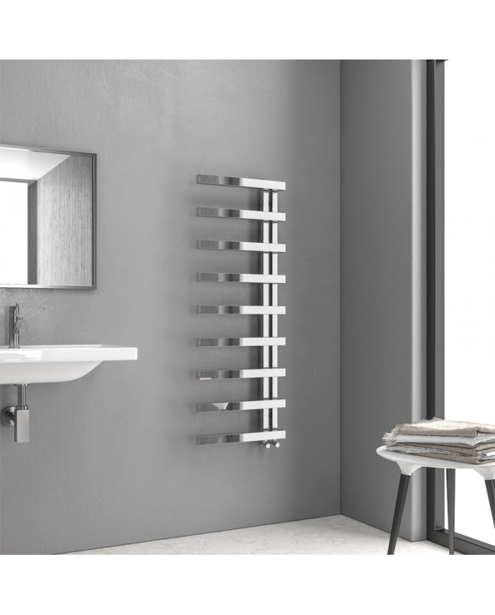 Bathroom Radiator (Heated Towel Rail) Chrome Design 2 Karag 16.8x50x124.5cm (5206836062969)
