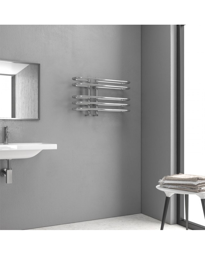 Bathroom Radiator (Heated Towel Rail) Chrome Karag Dora 18x70x40cm (5206836102382)