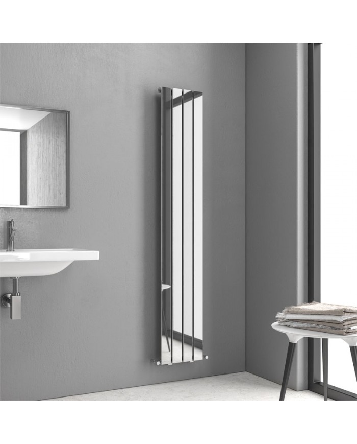 Θερμαντικό Σώμα Μπάνιου (Θερμαινόμενη Πετσετοκρεμάστρα) Χρωμέ Marcello 1800 Karag 9,1x31x180cm (5206836513560)