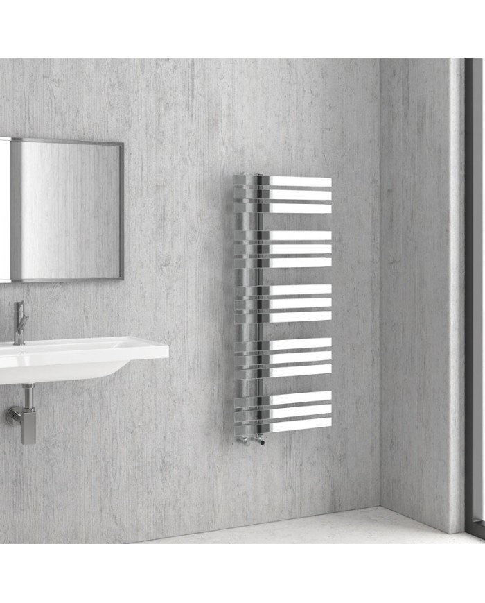 Bathroom Radiator (Heated Towel Rail) Chrome Karag Verona 11.5x50x120cm (5206836513584)