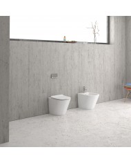 Λεκάνη Μπιντέ Δαπέδου Πορσελάνη Karag Sorrento B 1088