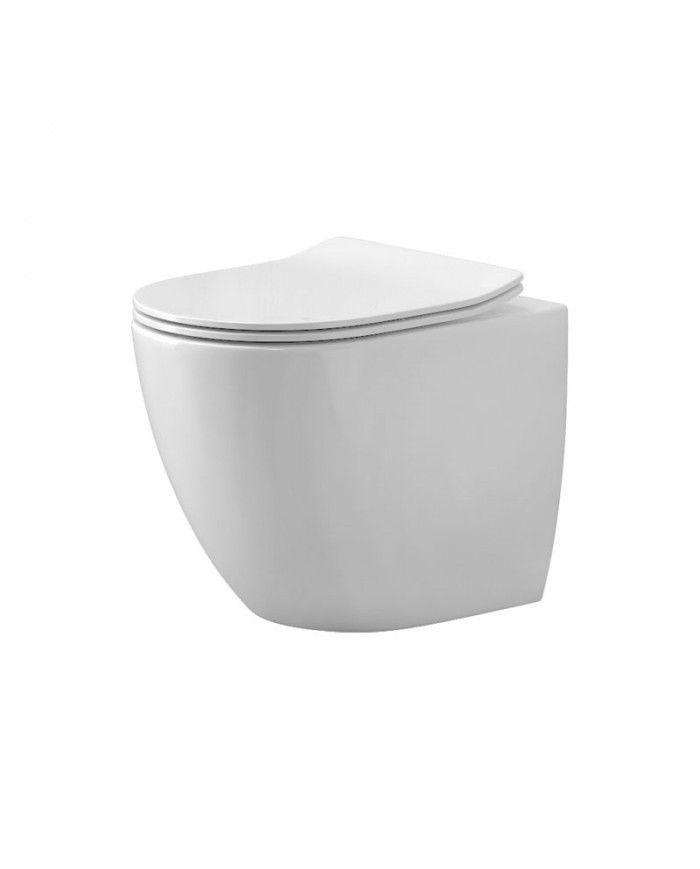 Σετ Λεκάνη Δαπέδου Karag New Luna 2030 BTW & Kάλυμμα Soft Close (5206836600536)