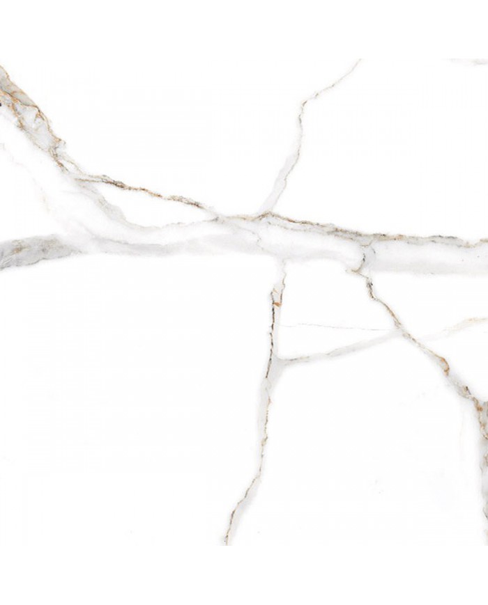 Πλακάκι Retificato Α' Διαλογής Γυαλιστερό Πορσελανάτο Karag Calacata Century 60x60cm (5206836079417)