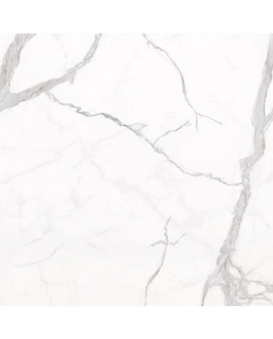 Πλακάκι Retificato Α' Διαλογής Γυαλιστερό Πορσελανάτο Karag Vatican White 60x60cm (5206836079424)