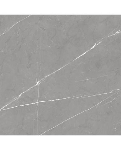 Πλακάκι Retificato Α' Διαλογής Γυαλιστερό Πορσελανάτο Karag Cronos Grey 60x60cm (5206836083827)