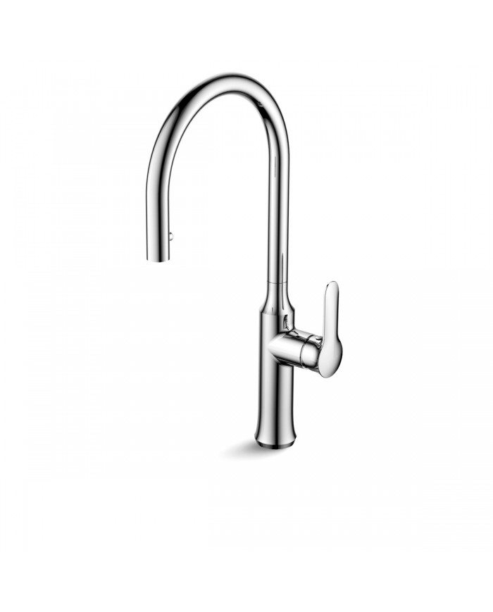 Μπαταρία νεροχύτη πάγκου κουζίνας χρωμέ GV56 Chrome Karag