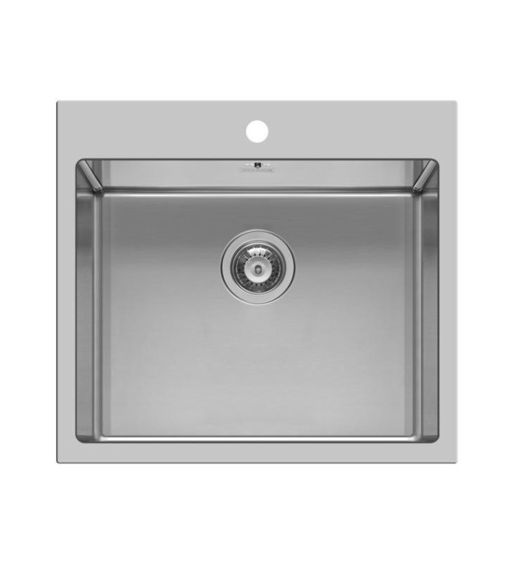 Νεροχύτης Pyramis INOX Brushed Istros FM 1B Ένθετος  (55x51 cm) 101041701