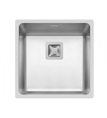 Sink Pyramis Inox Lume Smooth Level (40X40) 1B 101023701