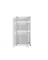 Bathroom Radiator (Heated Towel Rail) Chrome Nile 1180-600 Karag 3x60x118cm (5206836102481)