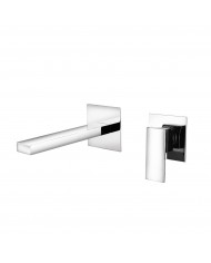 Built-in Basin Mixer & Spout Single Outlet/Two Holes Karag Delos Cromo E02FAQ382-2 (5206836076683)