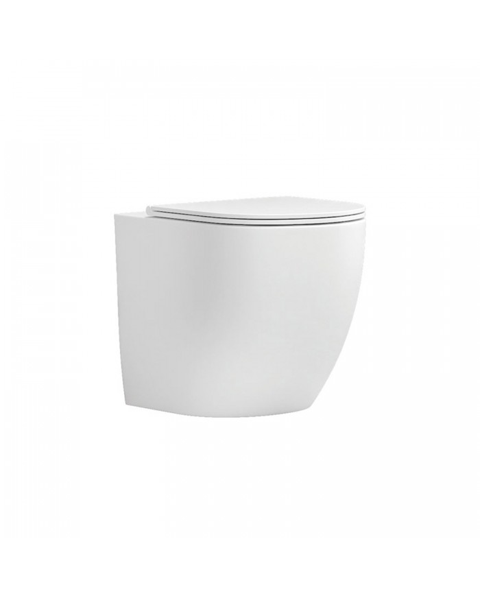 Karag Milos LT 2141D BTW Rimless Floor Basin Set & Soft Close Cover (5206836626307)