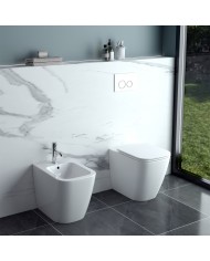 Λεκάνη δαπέδου rimless με κάλυμμα NEW LEGEND CB 10100 KARAG