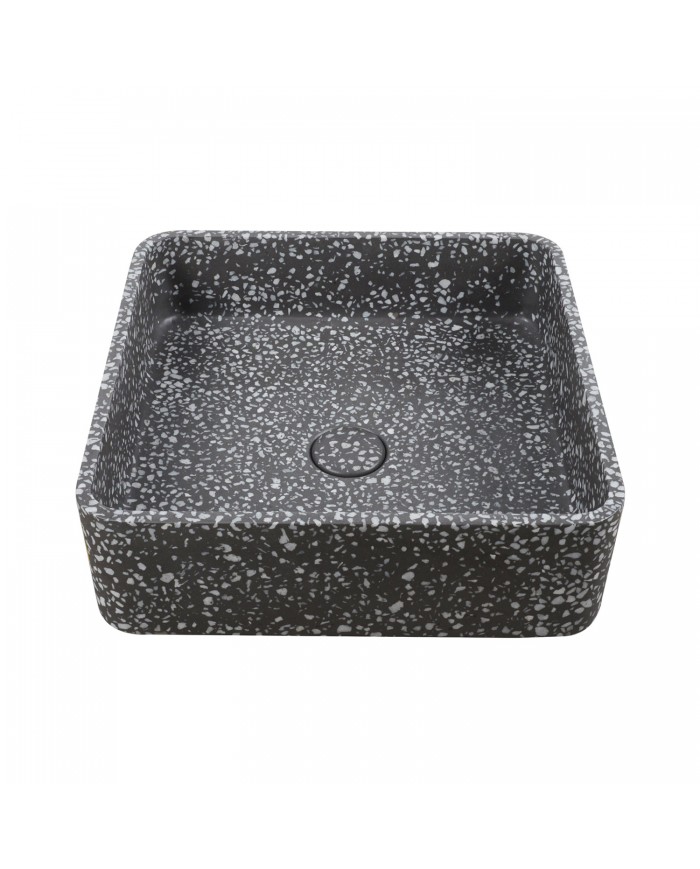 Countertop Washbasin with Valve Karag Ira Volcano CS-0009 39x39x12cm