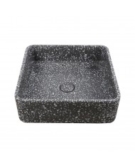 Countertop Washbasin with Valve Karag Ira Volcano CS-0009 39x39x12cm