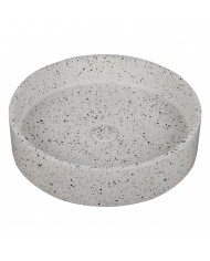 Countertop Washbasin with Valve Karag Elpis Stracciatella CS-0003 42.5x10cm