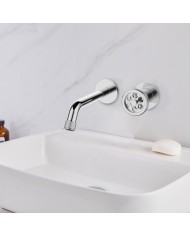 Built-in Basin Mixer Tap & Spout Single Outlet/Two Holes Karag Inna 23586 (5206836665900)