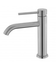 Karag Artemis Satinato Silver Basin Mixer Tap B99001-S (5206836664484)
