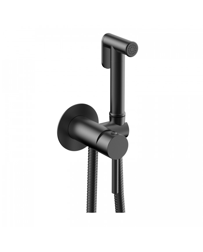 Karag Gun Metal Artemis SO746 21451 Bidet Mixer Set with Hot-Cold Mixing