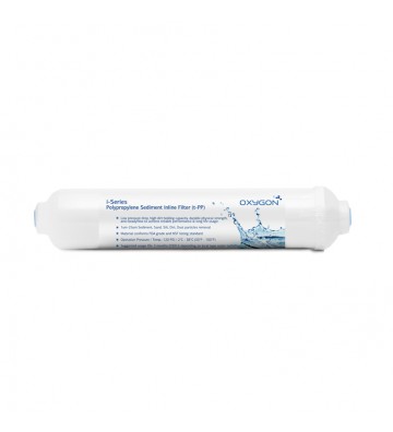 Replacement filter Oxygon i-Series - in-line Polypropylene (PP) 5μm screw 1/4 "WPC-PN000069