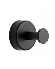 Bathroom hook single Moderno 2201 55 Matt black Karag