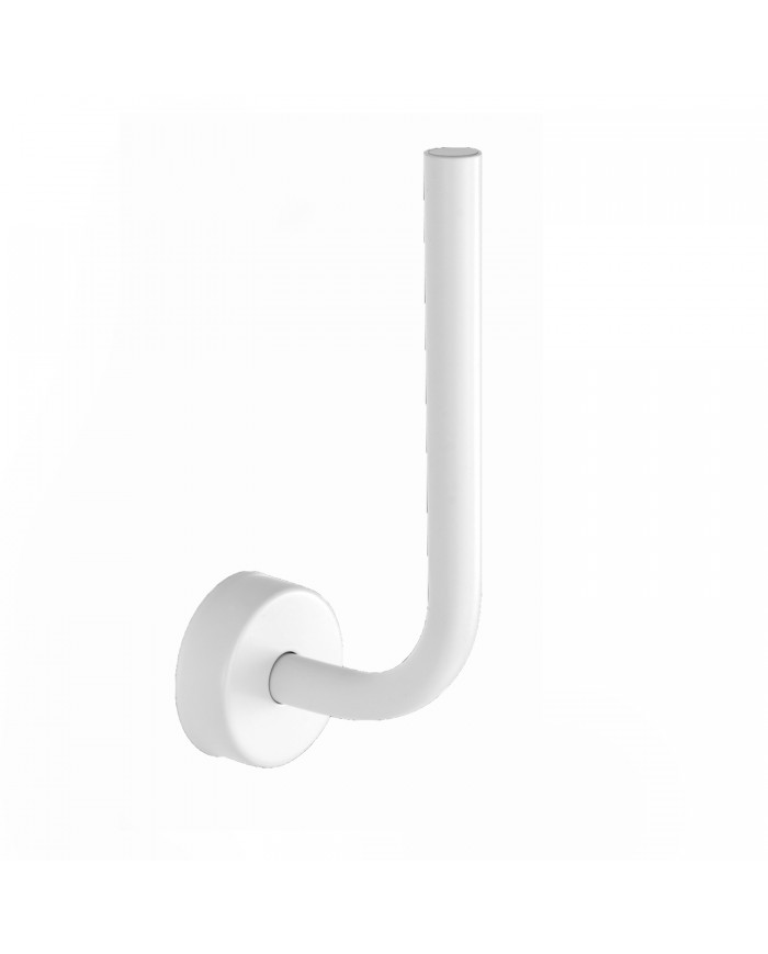 Moderno vertical bathroom paper holder 2409 66 Matt white Karag