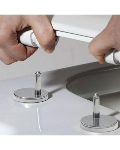 Porcelain Rimless Inter Ceramic ICC 7837PP Nano Porcelain Set Basin White Floor & Basin & Cover (ICC 7837PP Nano)