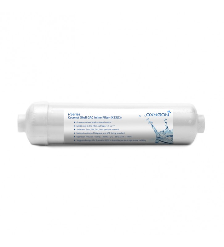 Spare part Oxygon i-Series - Ink line Polypropylene filter K33 5μm (PP) WPC-PN000078