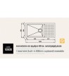 Sink Sanitec Inox Punto Quadra 10904 Satin Insert 86 x 50 2VR