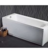 Sanitec Simple Type Acrylic Bathtub Front 2/4 Sanitec 140 cm