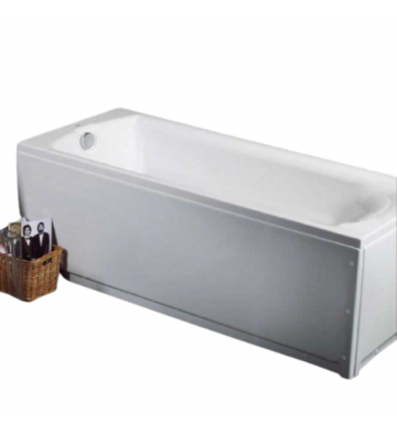 Sanitec Simple Type Acrylic Bathtub Front 2/4 Sanitec 140 cm