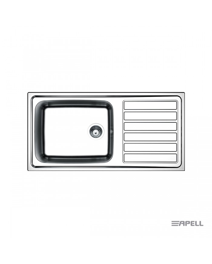 Stainless Steel Sink Insert Anniversario Apell 100 x 50 Inox Smooth