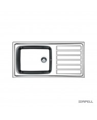 Stainless Steel Sink Insert Anniversario Apell 100 x 50 Inox Smooth