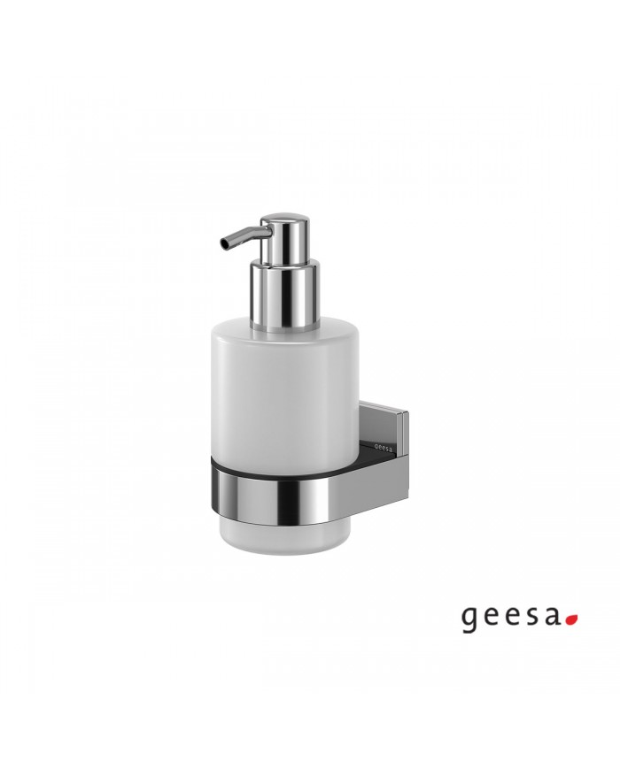 Διανομέας Σαπουνιού Επίτοιχος Dispenser 200ml Craft Geesa Inox Chrome (1516-110)