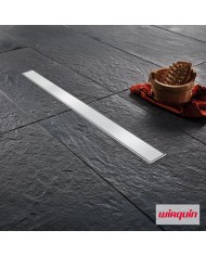 Σιφώνι Δαπέδου Κανάλι Ντουζ με Μόνωση 60cm Σχάρα Inox Wirquin Acqua 60 (AQ600)