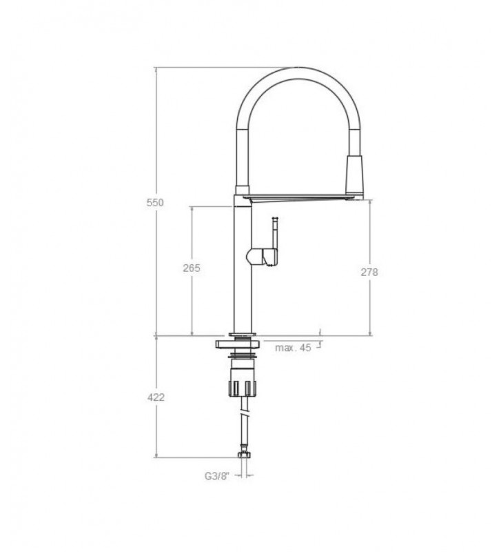 Sink faucet Ramon Soler Magnet 388801MA