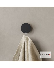 Άγκιστρο μπάνιου μονό 1,9εκ. Φ54 OPAL Geesa Black Matt