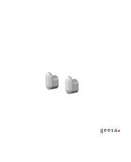 Άγκιστρα μπάνιου  σετ 2 τμχ Tiger Geesa Inox