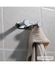 Langberger Chrome 2-Hook Hanger